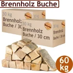 LEGNA DA ARDERE DI FAGGIO FLAMEUP – 180 KG (3 × 60 KG) – TRONCHI LUNGHI 30 CM – ADATTA PER STUFE, CAMINETTI, BRACIERI DA ESTERNO E BARBECUE