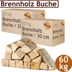 LEGNA DA ARDERE DI FAGGIO FLAMEUP – 180 KG (3 × 60 KG) – TRONCHI LUNGHI 30 CM – ADATTA PER STUFE, CAMINETTI, BRACIERI DA ESTERNO E BARBECUE