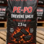 PE-PO CARBONE DI LEGNA – 2,5 KG / 35 SACCHI DA 2,5 KG (87,5 KG)