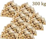 LEGNA DA ARDERE – 300 KG – PER STUFE E CAMINETTI, BRACIERI E GRIGLIE – LEGNA DA ARDERE DI FAGGIO – LEGNO DI FAGGIO – TRONCHI DA 25 CM – FIAMMATA