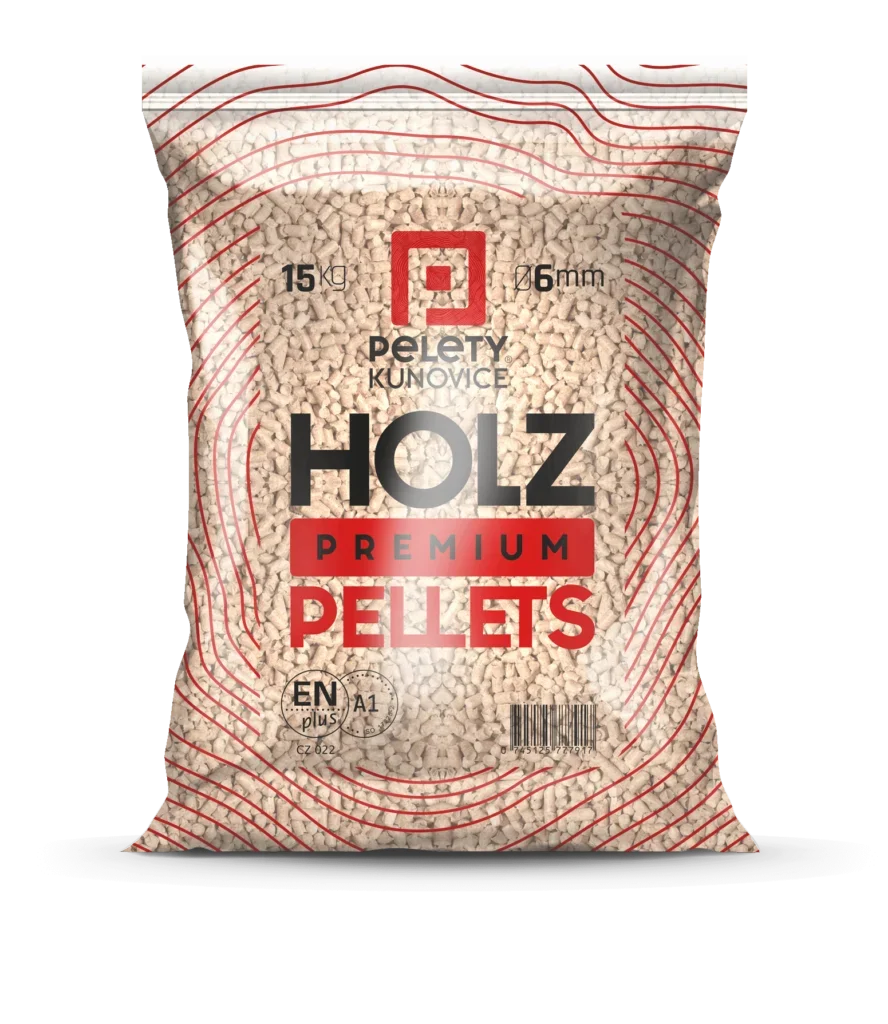 Pelety-Kunovice-pytel_HOLZ-888x1024 HOLZ PREMIUM ENPLUS A1 – PELLET DI LEGNO, 70 × 15 KG = 1 050 KG - immagine 1