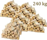 LEGNA DA ARDERE – 240 KG – PER STUFE E CAMINETTI, BRACIERI E GRIGLIE – LEGNA DA ARDERE DI FAGGIO – LEGNO DI FAGGIO – TRONCHI DA 25 CM